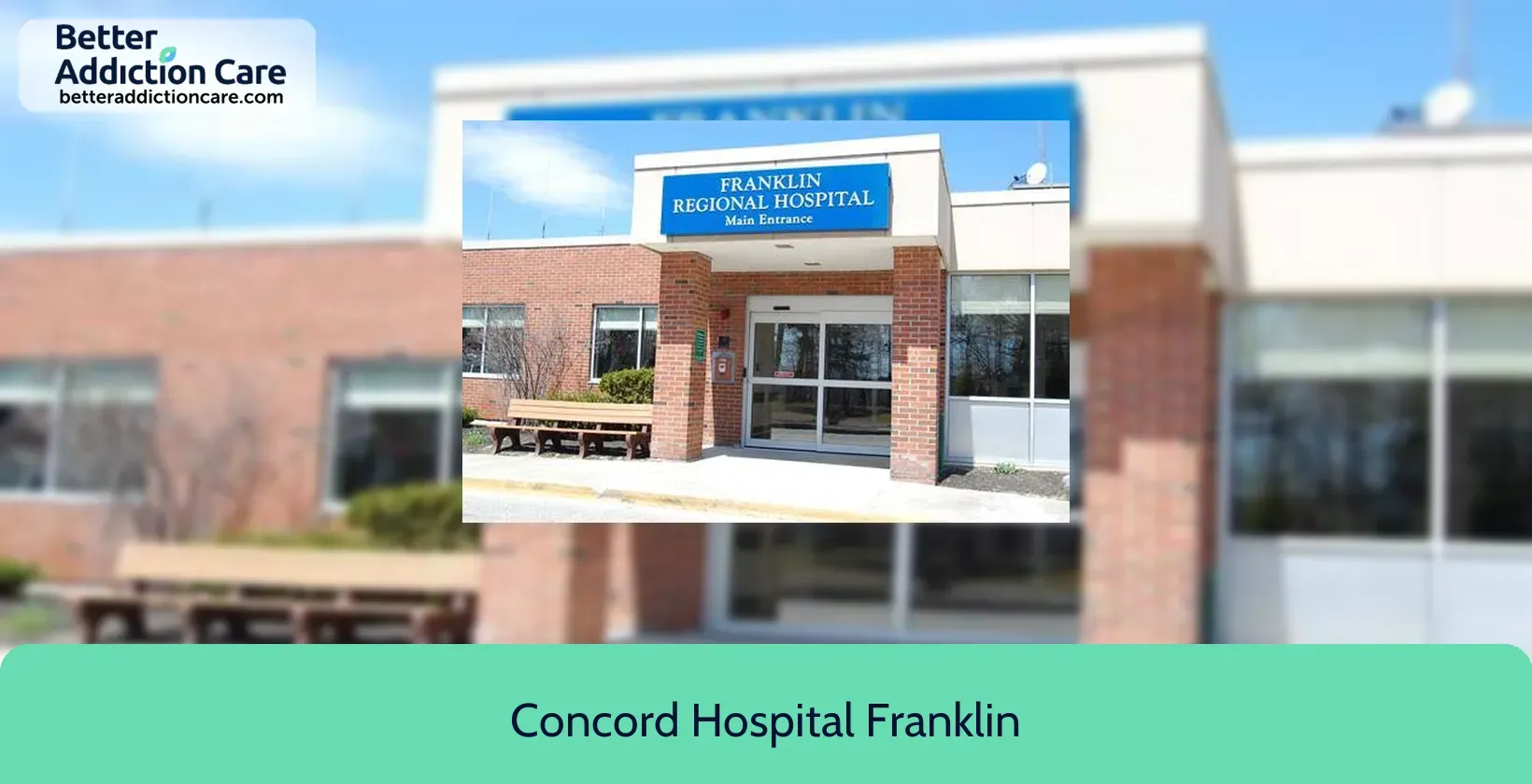 Concord Hospital Franklin 15 Aiken Avenue 1 Concord Hospital Franklin 15 Aiken Avenue 1